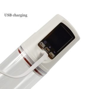 Electric Beginner Penis Pump Usb Rechargeable Automatic Enlargement Vacuum Erection Extender Male Enlarger Sex Toy - 2