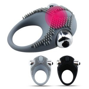 Penis Ring Vibrator Delayed Ejaculation Device Adult Sex Toys Dick Vibrators Silicone Cock Vibrating On For Men